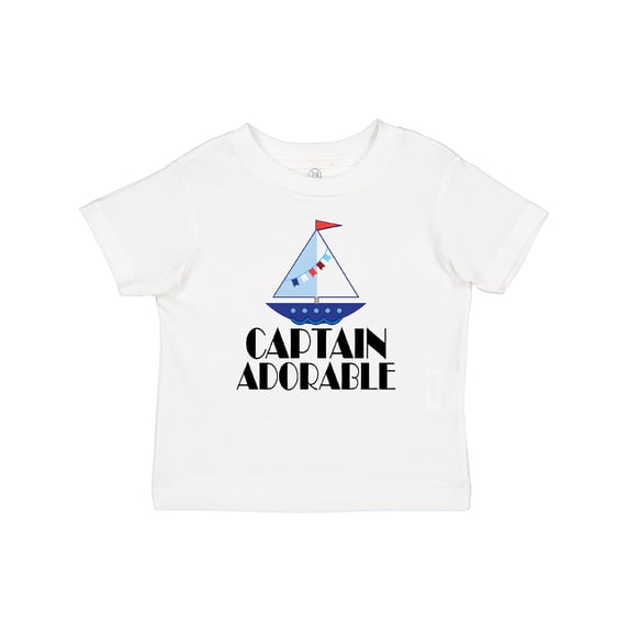 Inktastic Sailing Captain Adorable Nautical Boys Baby T-Shirt