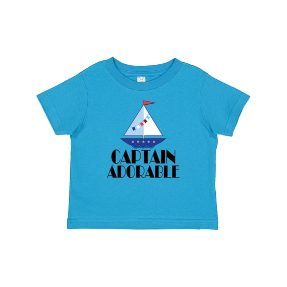 Inktastic Sailing Captain Adorable Nautical Boys Baby T-Shirt