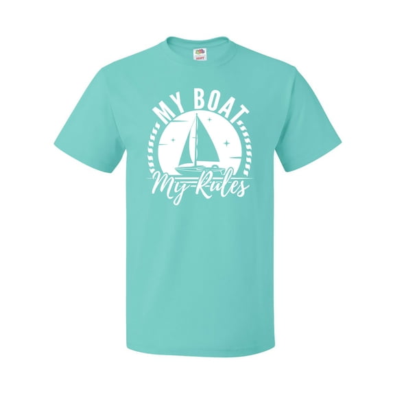 Inktastic Sailing Captain My Boat My Rules T-Shirt