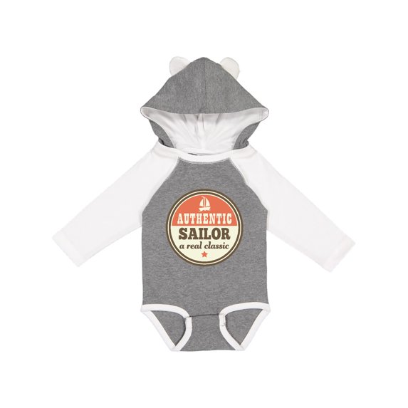 Inktastic Sailing Gift for Sailor Sailboat Boys or Girls Long Sleeve Baby Bodysuit