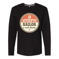 thumbnail image 1 of Inktastic Sailing Gift for Sailor Sailboat Long Sleeve T-Shirt, 1 of 5