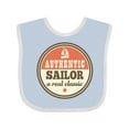 thumbnail image 1 of Inktastic Sailing for Sailor Sailboat Boys or Girls Baby Bib, 1 of 4