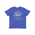 thumbnail image 1 of Inktastic Saint On Sunday Youth T-Shirt, 1 of 5