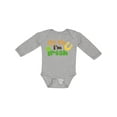 thumbnail image 1 of Inktastic Saint Patrick's Day, Clovers, Kiss Me I'm Irish Boys or Girls Long Sleeve Baby Bodysuit, 1 of 5