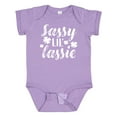 thumbnail image 1 of Inktastic Saint Patrick's Day Sassy Lil' Lassie with Shamrocks Boys or Girls Baby Bodysuit, 1 of 5