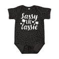 thumbnail image 1 of Inktastic Saint Patrick's Day Sassy Lil' Lassie with Shamrocks Boys or Girls Baby Bodysuit, 1 of 5