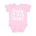 thumbnail image 1 of Inktastic Saint Patrick's Day Sassy Lil' Lassie with Shamrocks Boys or Girls Baby Bodysuit, 1 of 5