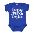 thumbnail image 1 of Inktastic Saint Patrick's Day Sassy Lil' Lassie with Shamrocks Boys or Girls Baby Bodysuit, 1 of 5