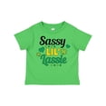 thumbnail image 1 of Inktastic Saint Patrick's Day Sassy Lil' Lassie with Shamrocks Girls Toddler T-Shirt, 1 of 5