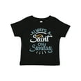 thumbnail image 1 of Inktastic Saint on Sunday Boys or Girls Toddler T-Shirt, 1 of 5