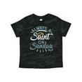 thumbnail image 1 of Inktastic Saint on Sunday Boys or Girls Toddler T-Shirt, 1 of 5