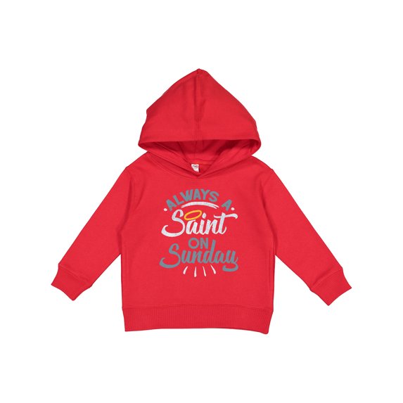Inktastic Saint on Sunday Toddler Hoodie