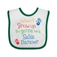 thumbnail image 1 of Inktastic Salsa Dancer Future Boys or Girls Baby Bib, 1 of 4