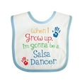 thumbnail image 1 of Inktastic Salsa Dancer Future Boys or Girls Baby Bib, 1 of 4