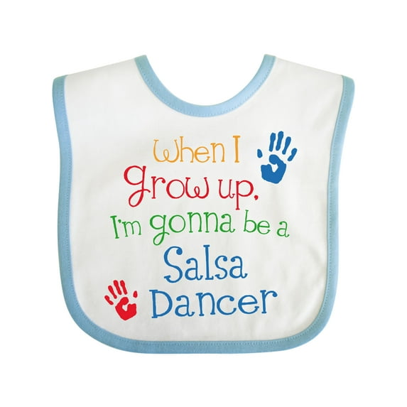 Inktastic Salsa Dancer Future Boys or Girls Baby Bib