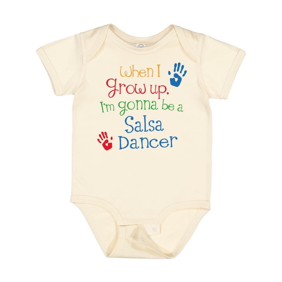 Inktastic Salsa Dancer Future Boys or Girls Baby Bodysuit