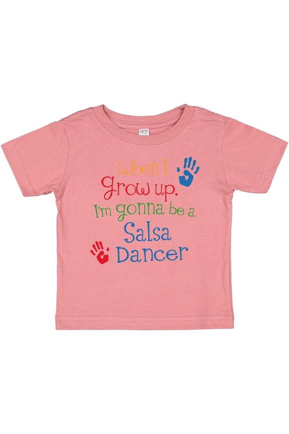 Salsa Dancer Future Boys or Girls Baby T-Shirt