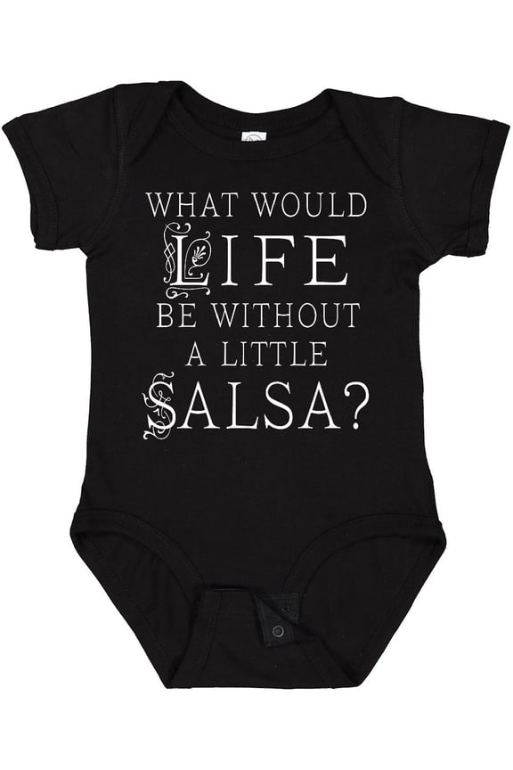 Salsa Dancing Ballroom Latin Dance Boys or Girls Baby Bodysuit