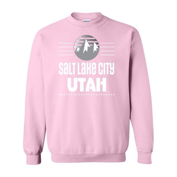 Inktastic Salt Lake City Utah Mountains Adult Sweatshirt