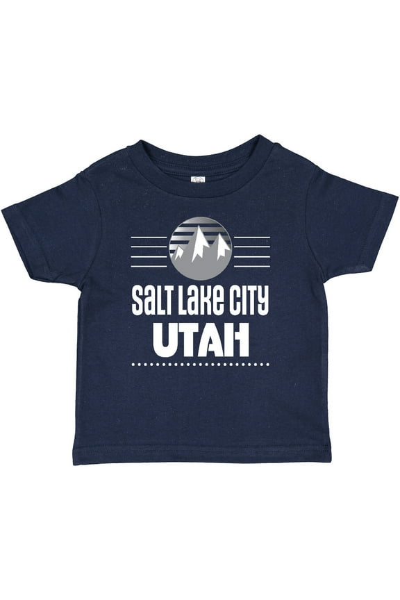 Salt Lake City Utah Mountains Boys or Girls Baby T-Shirt