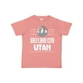 thumbnail image 1 of Inktastic Salt Lake City Utah Mountains Boys or Girls Toddler T-Shirt, 1 of 5