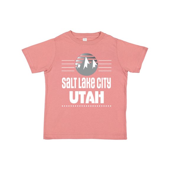 Inktastic Salt Lake City Utah Mountains Boys or Girls Toddler T-Shirt