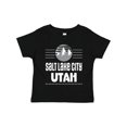 thumbnail image 1 of Inktastic Salt Lake City Utah Mountains Boys or Girls Toddler T-Shirt, 1 of 5