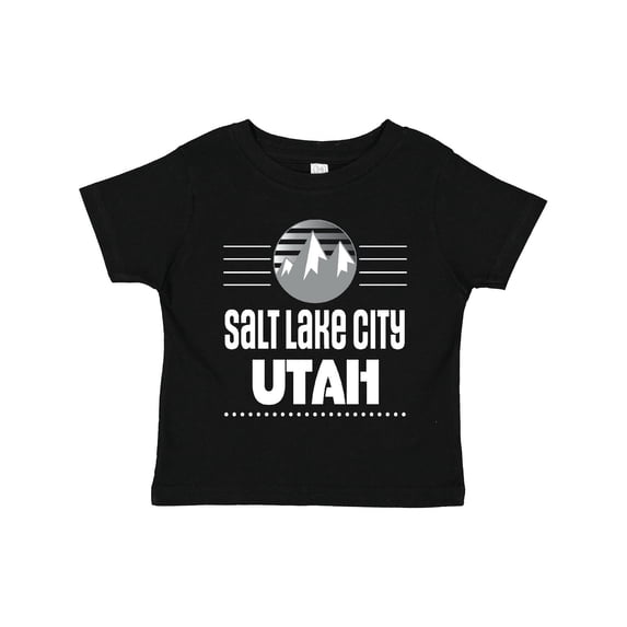 Inktastic Salt Lake City Utah Mountains Boys or Girls Toddler T-Shirt