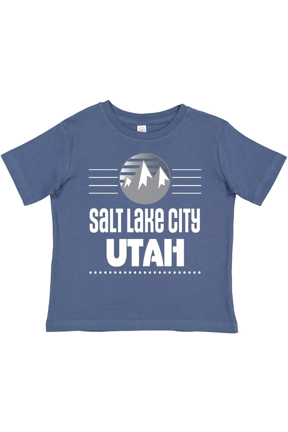 Salt Lake City Utah Mountains Boys or Girls Toddler T-Shirt