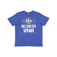 thumbnail image 1 of Inktastic Salt Lake City Utah Mountains Youth T-Shirt, 1 of 5