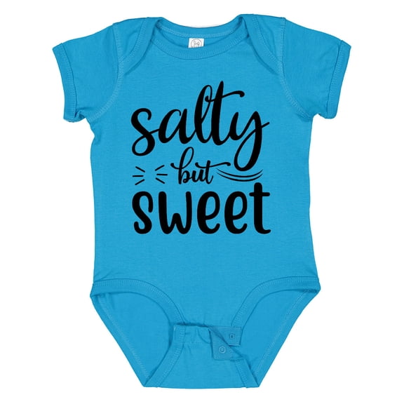 Inktastic Salty but Sweet Boys or Girls Baby Bodysuit