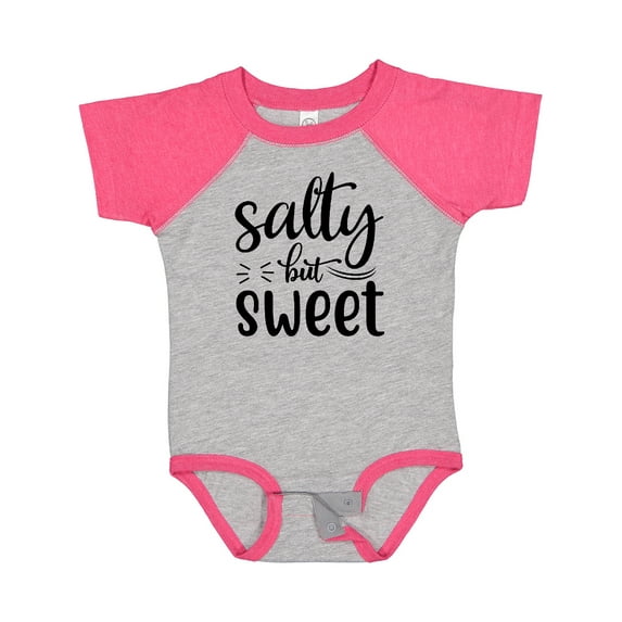 Inktastic Salty but Sweet Boys or Girls Baby Bodysuit