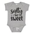 thumbnail image 1 of Inktastic Salty but Sweet Boys or Girls Baby Bodysuit, 1 of 5