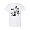 thumbnail image 1 of Inktastic Salty but Sweet T-Shirt, 1 of 5