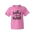 thumbnail image 1 of Inktastic Salty but Sweet Youth T-Shirt, 1 of 5
