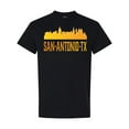 thumbnail image 1 of Inktastic San Antonio Skyline Texas T-Shirt, 1 of 5