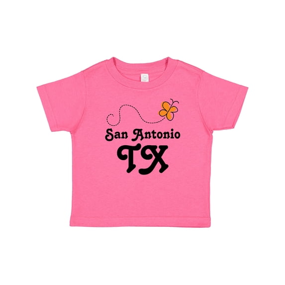Inktastic San Antonio Texas Butterfly Girls Baby T-Shirt