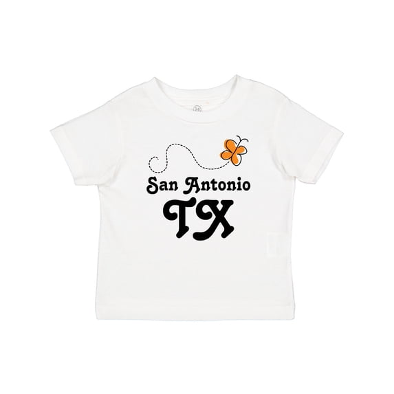 Inktastic San Antonio Texas Butterfly Girls Baby T-Shirt