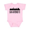 thumbnail image 1 of Inktastic San Antonio Texas City Skyline Boys or Girls Baby Bodysuit, 1 of 5