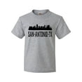 thumbnail image 1 of Inktastic San Antonio Texas City Skyline Youth T-Shirt, 1 of 5