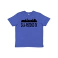 thumbnail image 1 of Inktastic San Antonio Texas City Skyline Youth T-Shirt, 1 of 5
