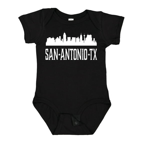 Inktastic San Antonio Texas TX Skyline City Boys or Girls Baby Bodysuit
