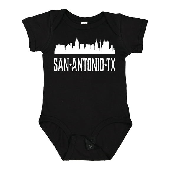 Inktastic San Antonio Texas TX Skyline City Boys or Girls Baby Bodysuit