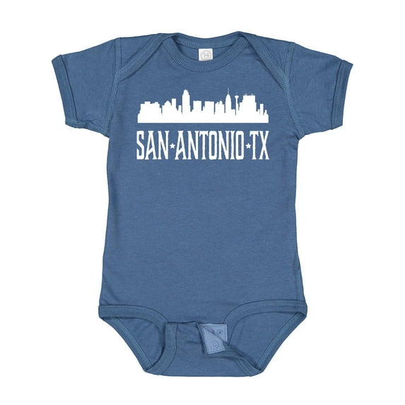 Inktastic San Antonio Texas TX Skyline City Boys or Girls Baby Bodysuit
