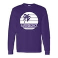 thumbnail image 1 of Inktastic San Diego California Beach Long Sleeve T-Shirt, 1 of 5