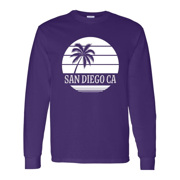 Inktastic San Diego California Beach Long Sleeve T-Shirt