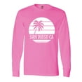 thumbnail image 1 of Inktastic San Diego California Beach Long Sleeve T-Shirt, 1 of 5