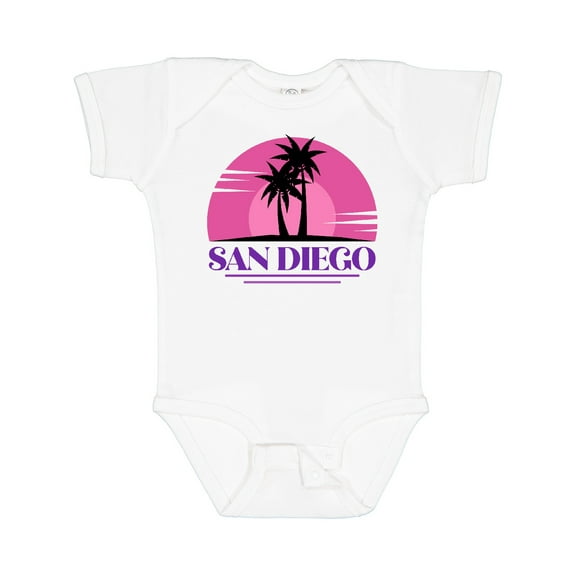 Inktastic San Diego California Beach Souvenir Girls Baby Bodysuit