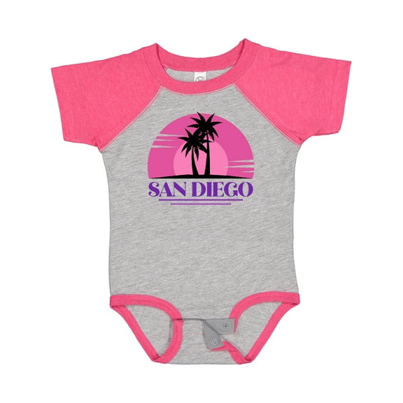 Inktastic San Diego California Beach Souvenir Girls Baby Bodysuit