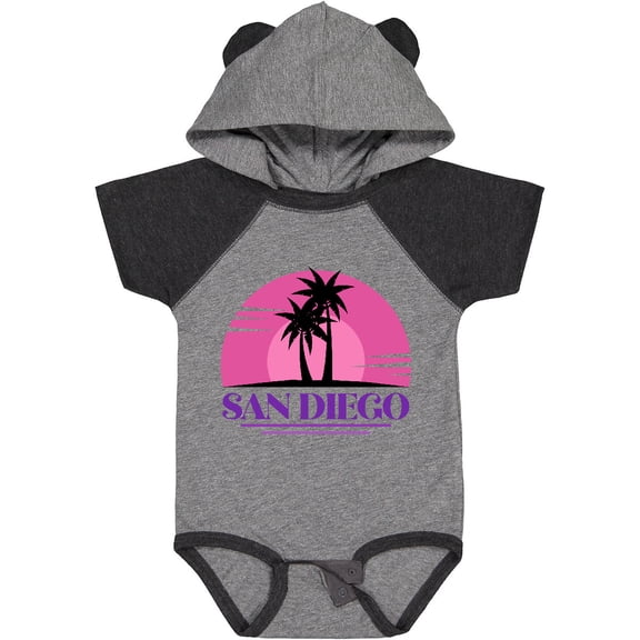 Inktastic San Diego California Beach Souvenir Girls Baby Bodysuit